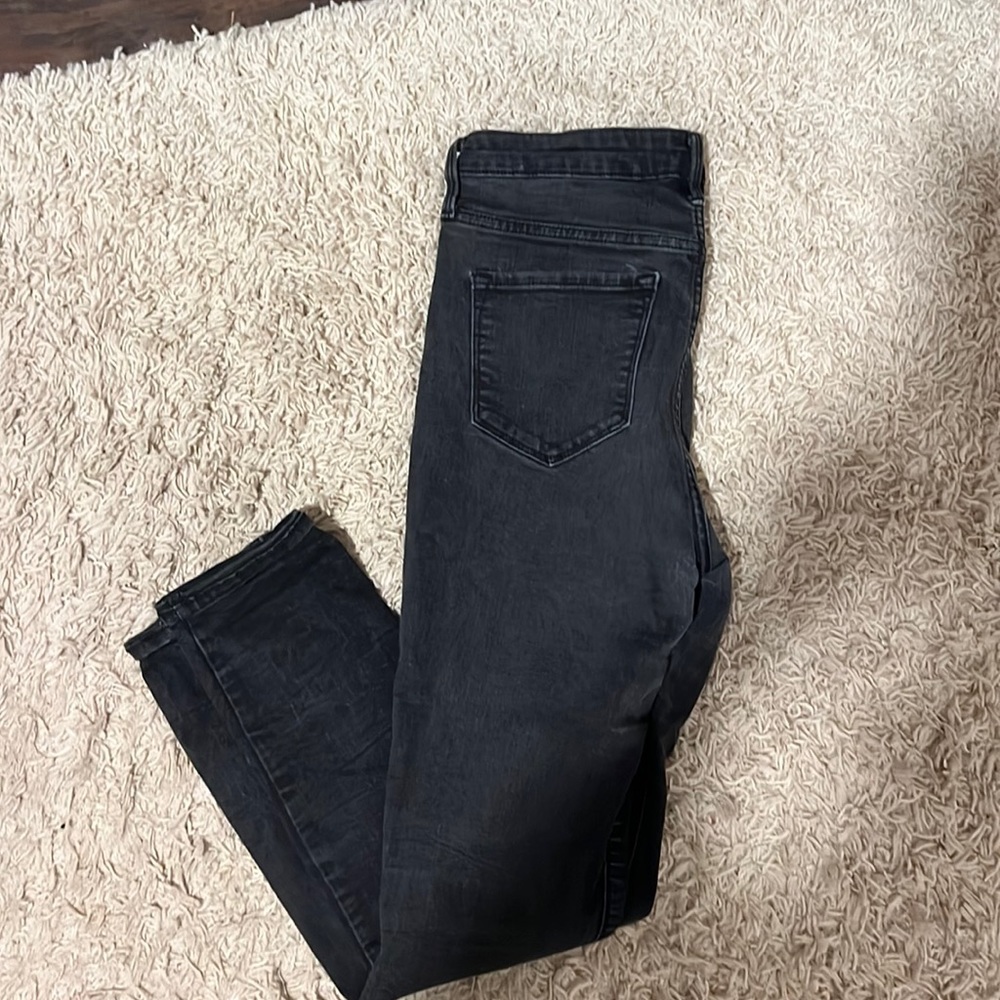 Old Navy rockstar skinny black denim jeans